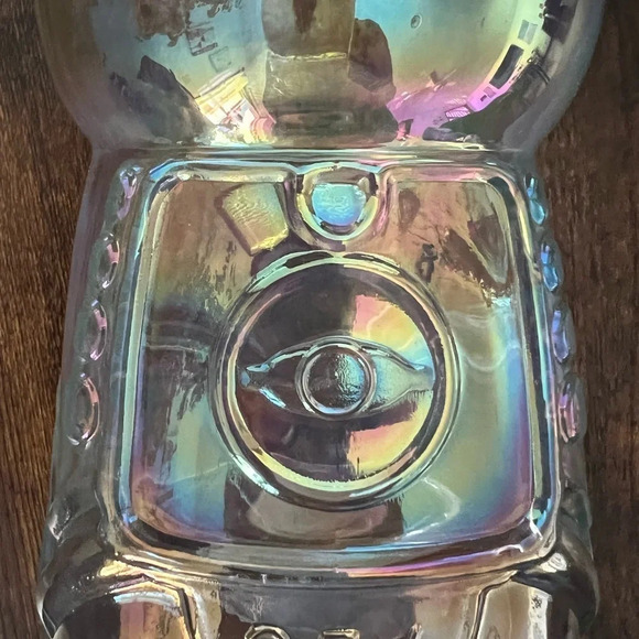 Iridescent glass gumball machine style jar for Target - Picture 2 of 16